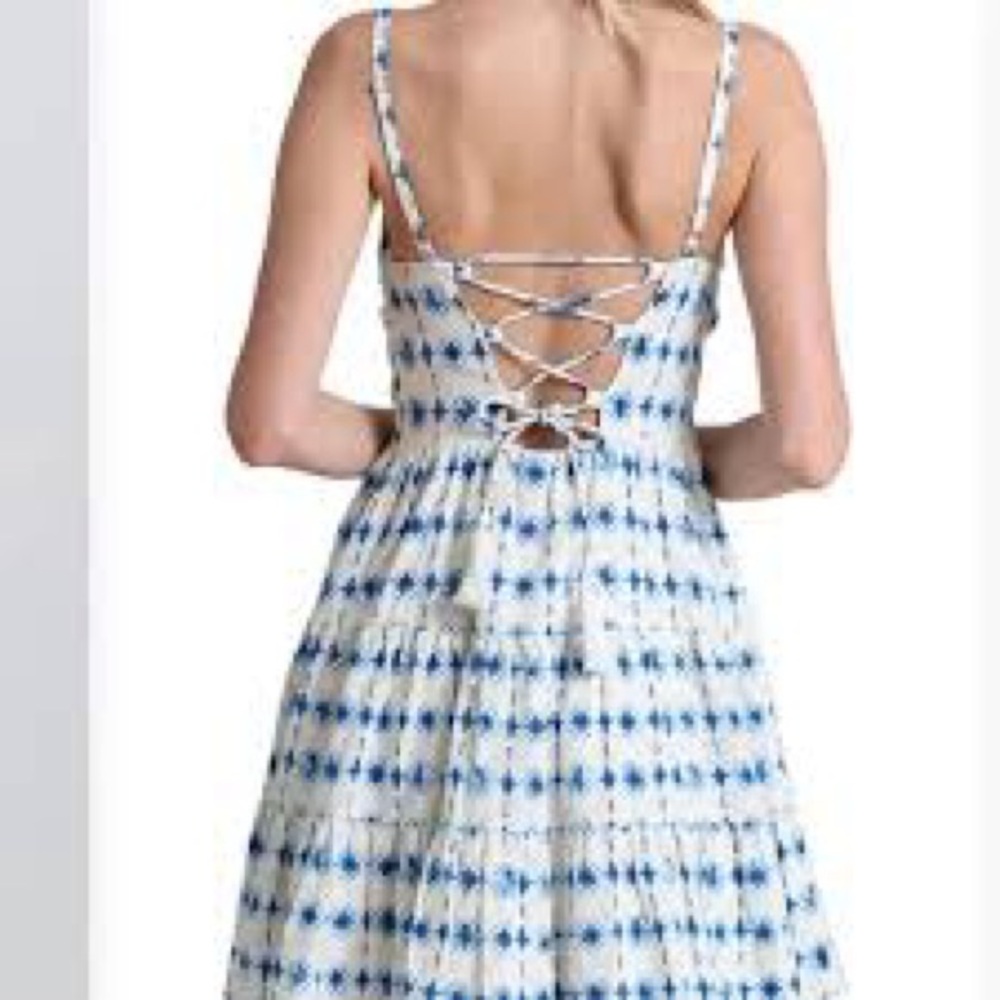 NWT Avec Les Filles Shibori Dress - Picture 6 of 16